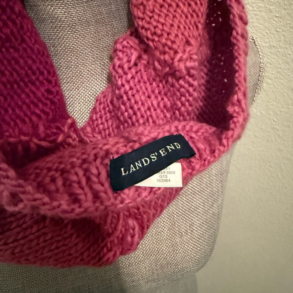 Lands End Knit Infinity Scarf - NWOT - Picture 3 of 3